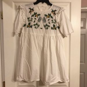 Embroidered SHEIN Dress